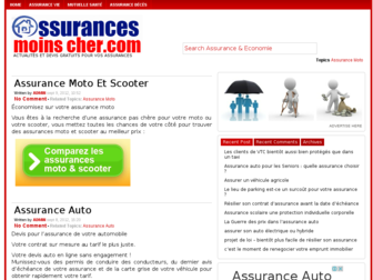 assurances-moins-cher.com website preview