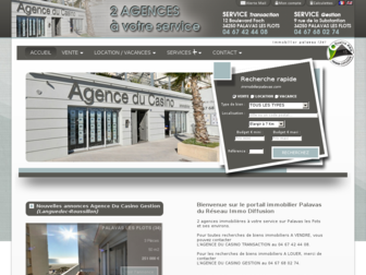 immobilierpalavas.com website preview