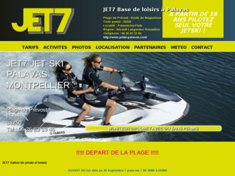 jetski-palavas.com website preview