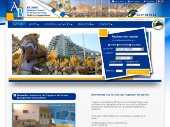 immobiliergrandemotte.com website preview