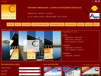 chatenet-immobilier.com website preview