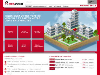 urbassur.com website preview