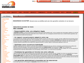 assurance.scooter-station.com website preview