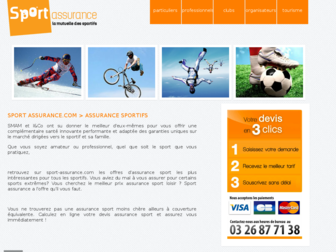 sport-assurance.com website preview