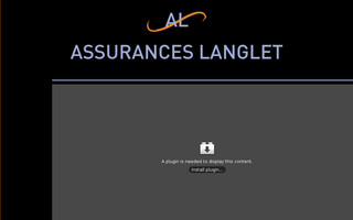 assuranceslanglet.com website preview