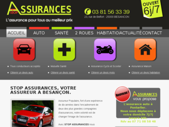 stopassurances.fr website preview