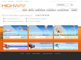 highway-assurances.fr website preview