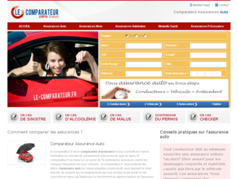 le-comparateur.fr website preview