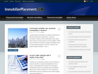 immobilierplacement.com website preview