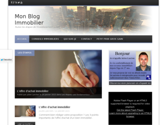 mon-blog-immobilier.com website preview