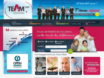 team-mediterranee.fr website preview