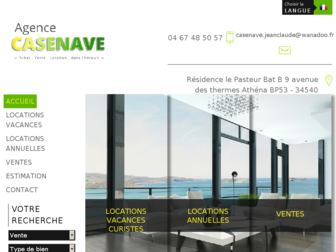 agence-casenave.fr website preview