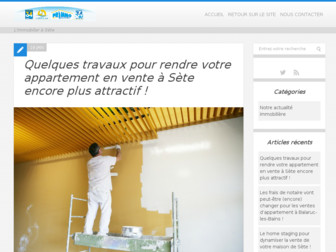 blog.agence34immobilier.fr website preview