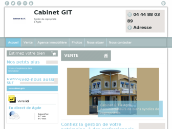 agence-immobiliere-agde.fr website preview