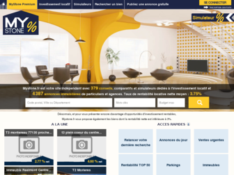 mystone.fr website preview
