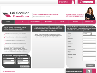 loi-scellier-conseil.com website preview