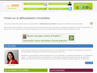 defiscalisation.actual-immo.fr website preview
