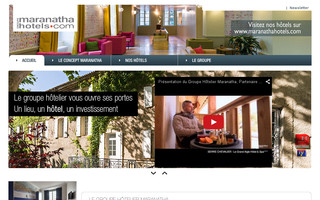 groupemaranatha.com website preview