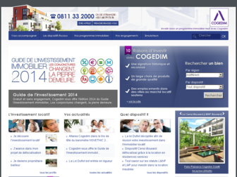 cogedim-investissement.com website preview