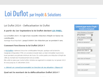 loi-duflot.impot-et-solutions.fr website preview