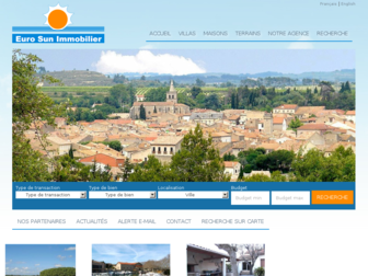 eurosun-immo.com website preview