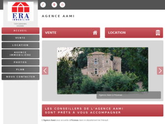 agence-immobiliere-pezenas.fr website preview