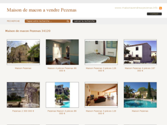 maisonavendrea-pezenas.info website preview