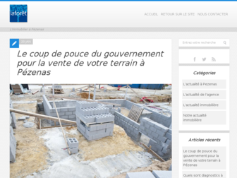 blog.ventemaison-pezenas.com website preview