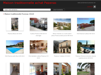 achatmaison-pezenas.net website preview