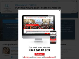 rasigadeetassocies.notaires.fr website preview