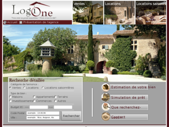 logi-one-immobilier.com website preview