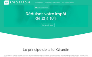 loigirardin.fr website preview