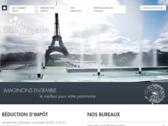 groupe-quintesens.fr website preview