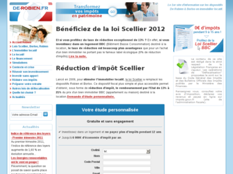 de-robien.fr website preview