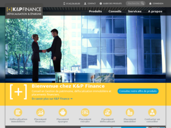 kp-finance.com website preview
