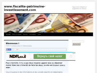 fiscalite-patrimoine-investissement.com website preview