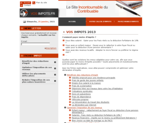 vos-impots.fr website preview
