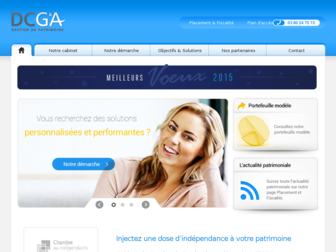 dcga.fr website preview