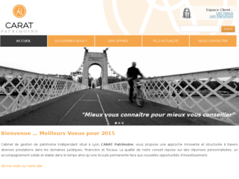 caratpatrimoine.fr website preview