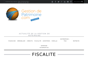 actualite.gestiondepatrimoine.com website preview