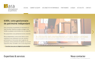 kara-patrimoine.fr website preview