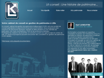 lk-conseil.com website preview