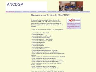 ancdgp.net website preview