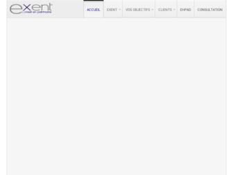 exent.fr website preview
