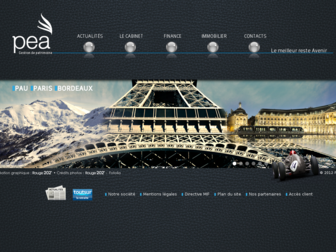 pe-a.fr website preview