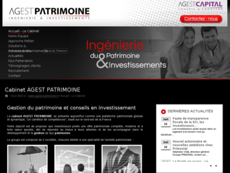 agest-patrimoine.fr website preview