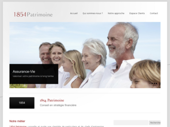 1854patrimoine.com website preview