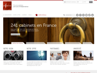 infinitis.fr website preview