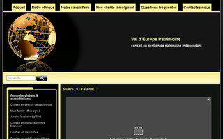 valdeuropepatrimoine.com website preview