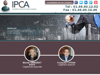 ipca.fr website preview